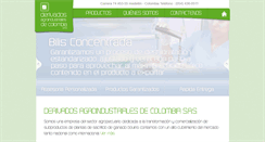 Desktop Screenshot of derivadosagroindustriales.com